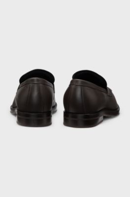 Dressletic loafers in soft leather, Dark Brown