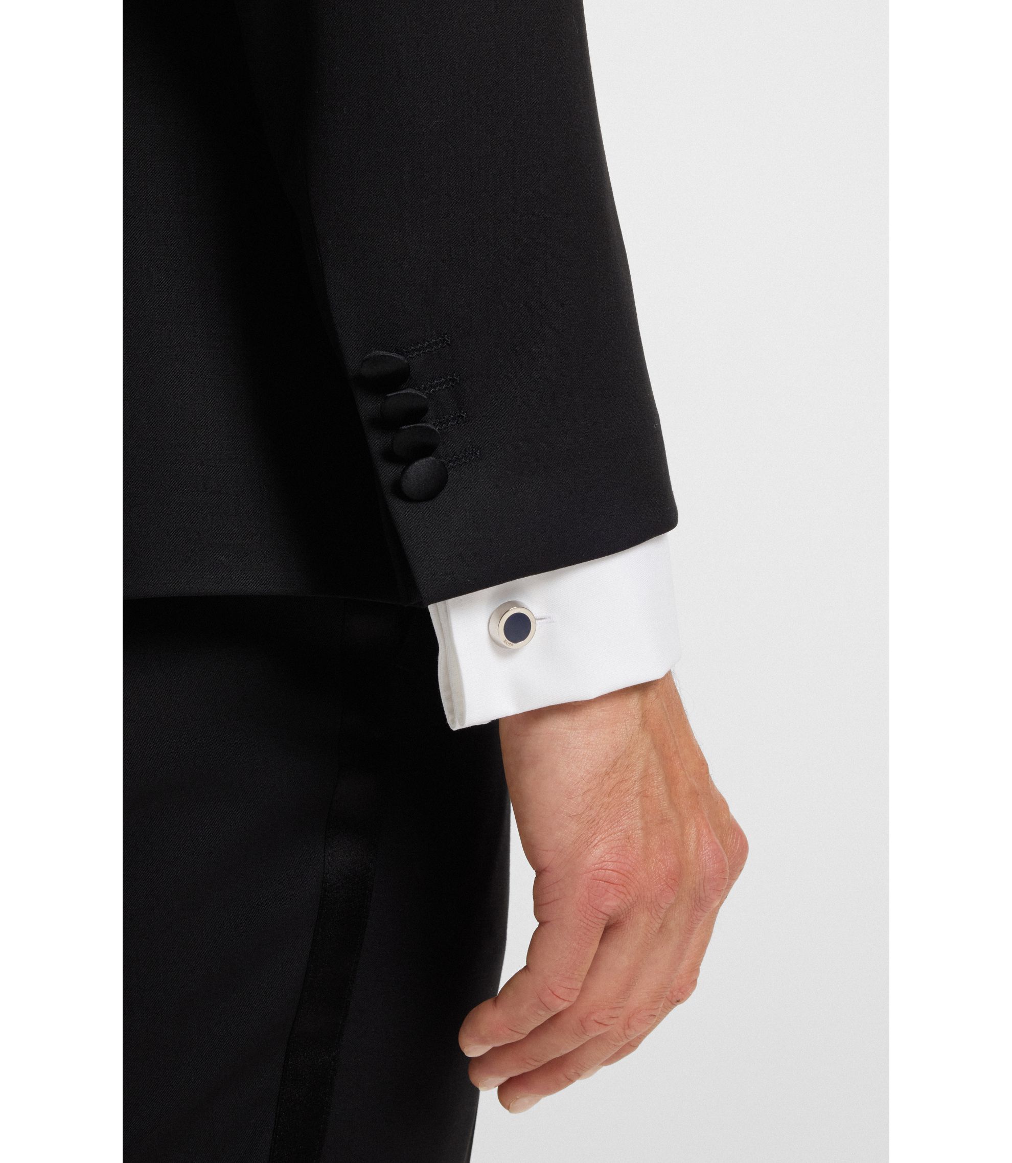 BOSS GRID CUF - Gemelli - black/nero
