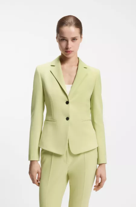 Slim-Fit Blazer aus Stretch-Gewebe
