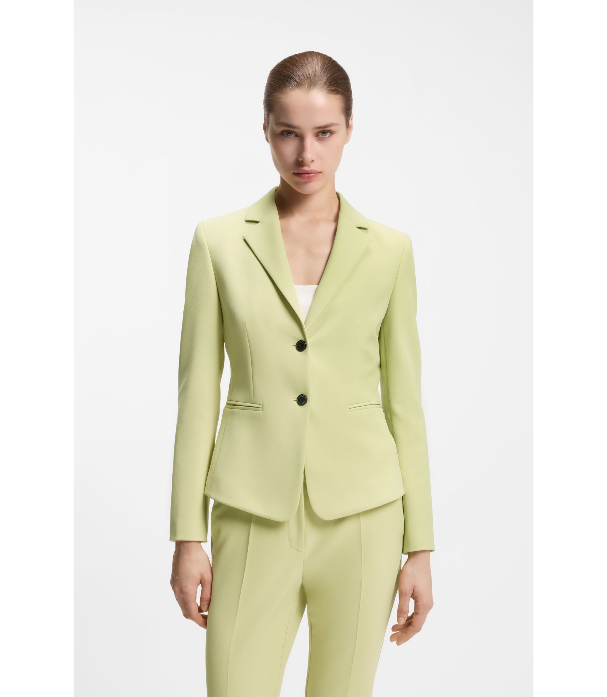 Slim-Fit Blazer aus Stretch-Gewebe