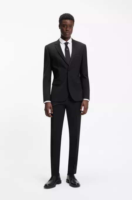 Costume deux pièces Extra Slim en laine mélangée