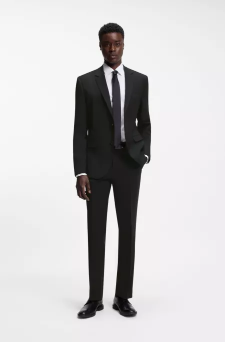 Veste Extra Slim en laine mélangée