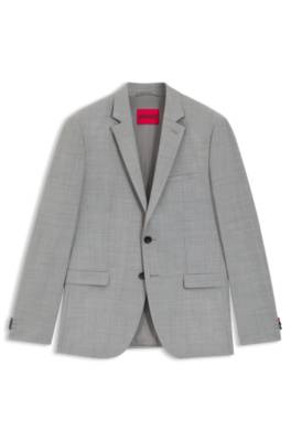 Extra-slim-fit blazer in a wool blend 1