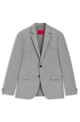 Extra-slim-fit blazer in a wool blend