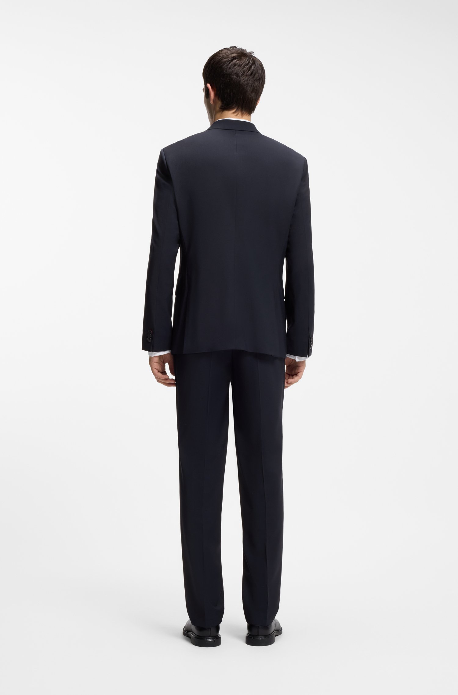 Hugo Extra-slim-fit blazer in a wool blend herr – bild 2