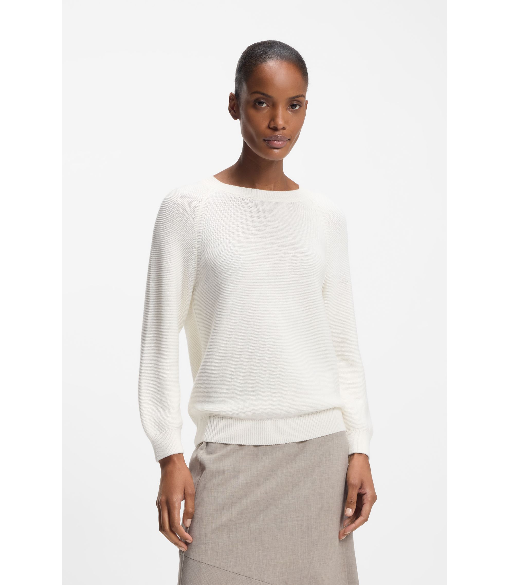 Relaxed-Fit Pullover aus Baumwolle