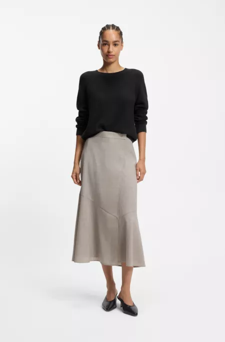 Relaxed-fit sweater in cotton