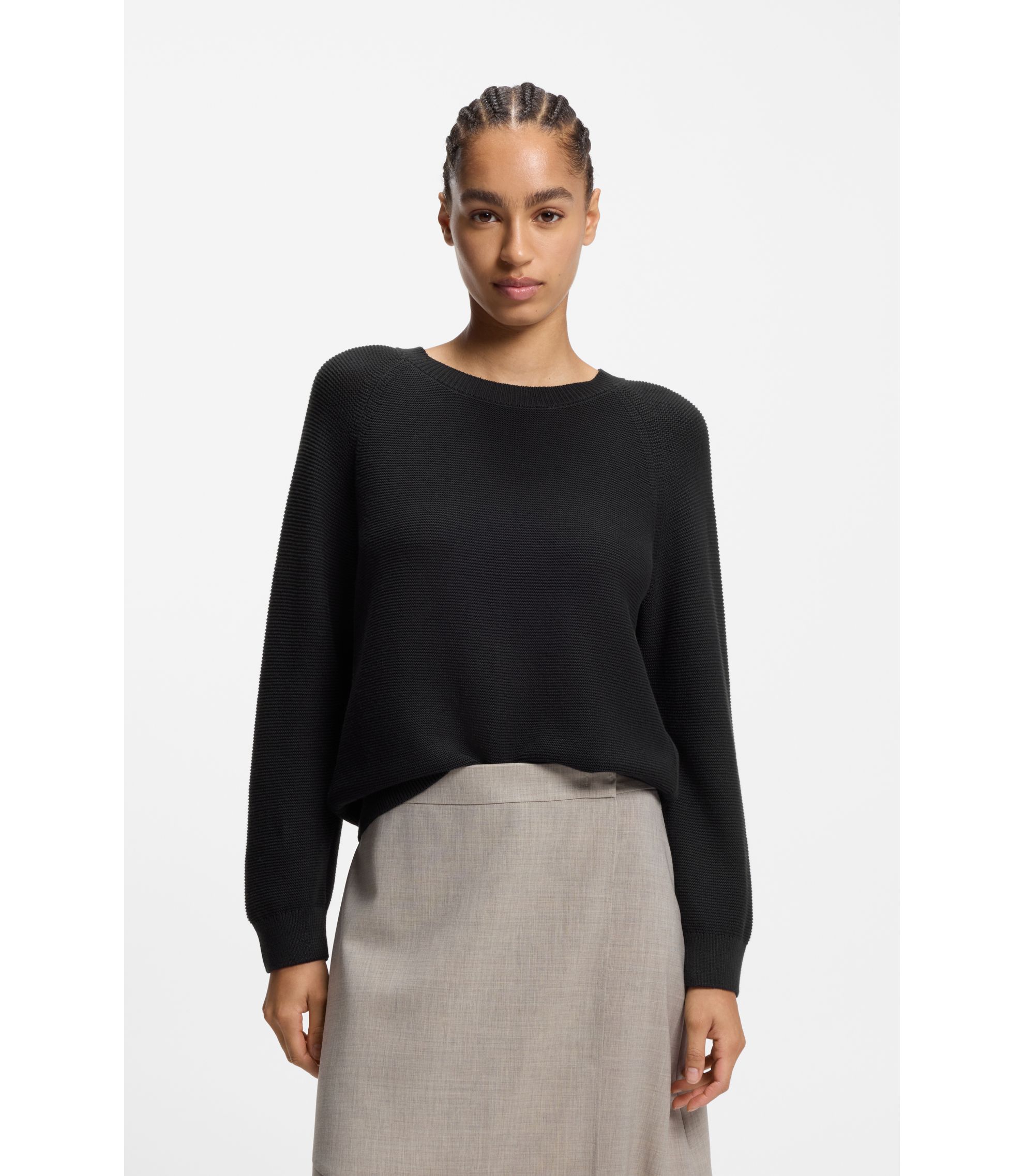 Relaxed-Fit Pullover aus Baumwolle