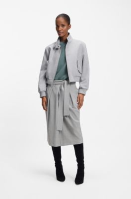 Relaxed-fit sweater in cotton, Blue