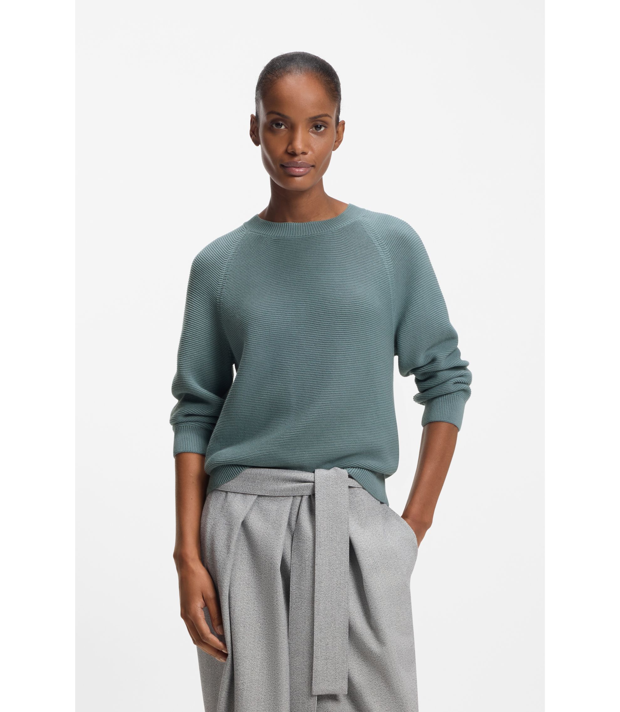 Relaxed-Fit Pullover aus Baumwolle