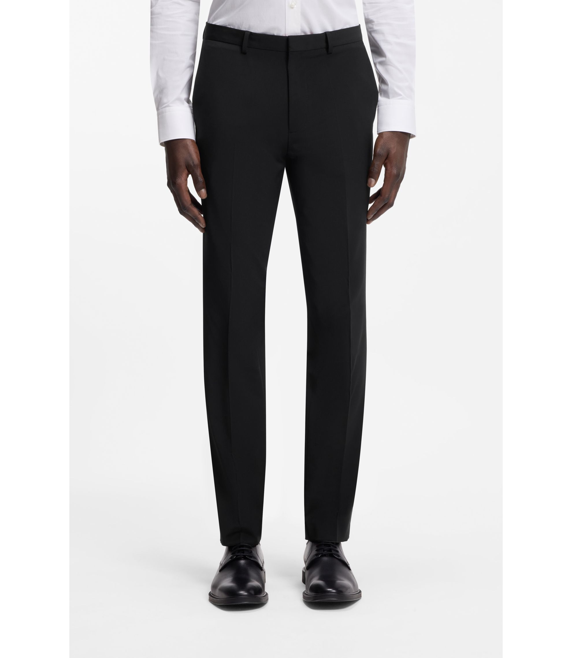 Extra Slim-Fit Hose aus Woll-Mix