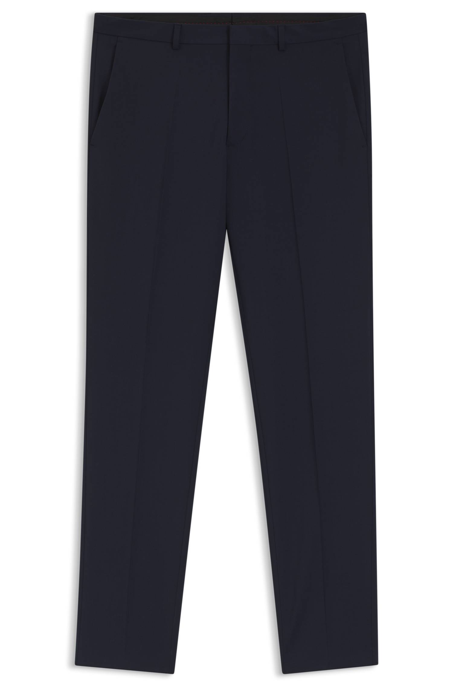 Hugo Extra-slim-fit trousers in a wool blend byxor herr – bild 4