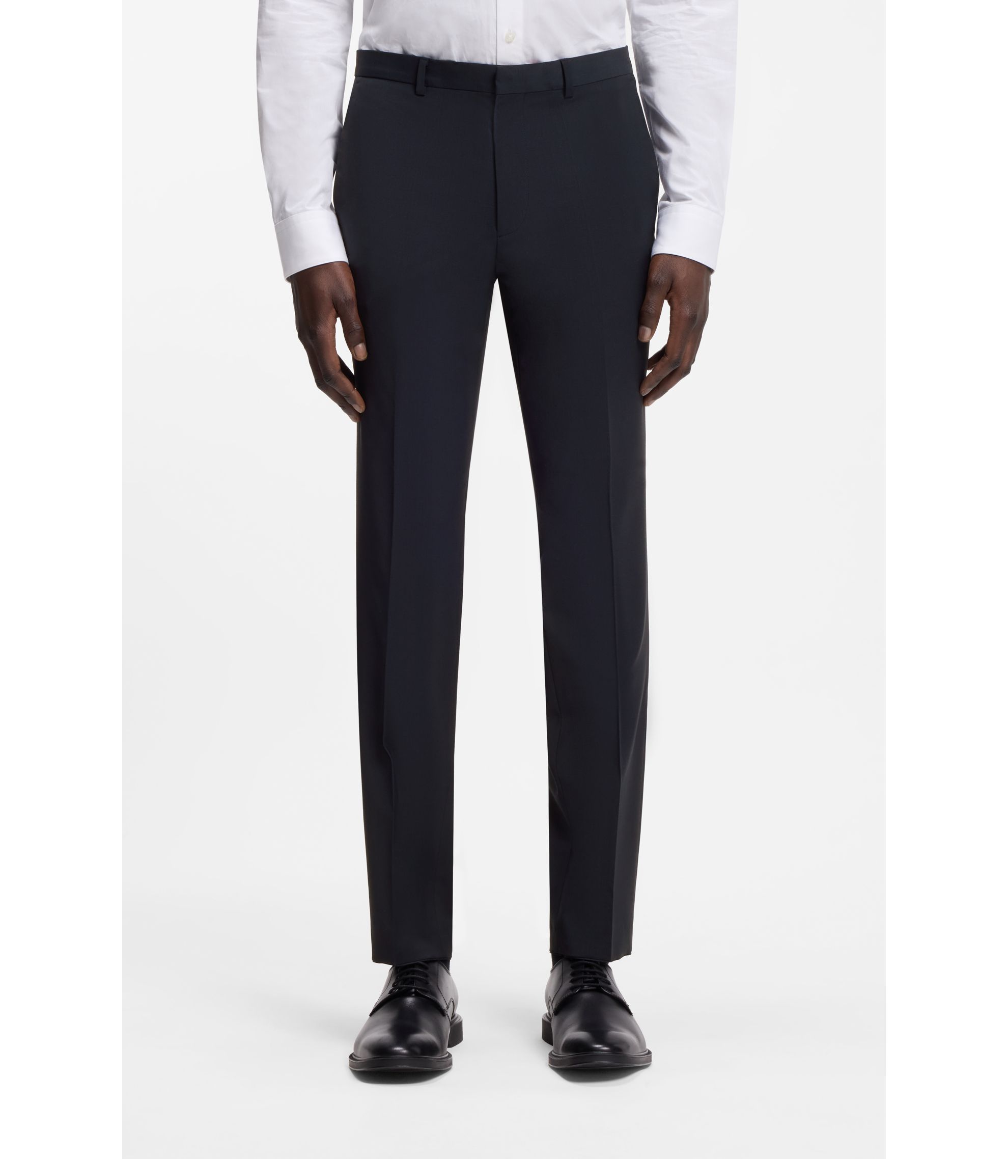 Extra Slim-Fit Hose aus Woll-Mix