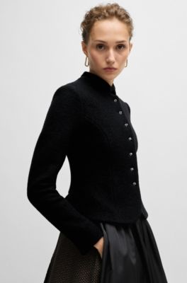 BOSS - BOSS x Kinga Mathe ブラック ジャケット ターンロック