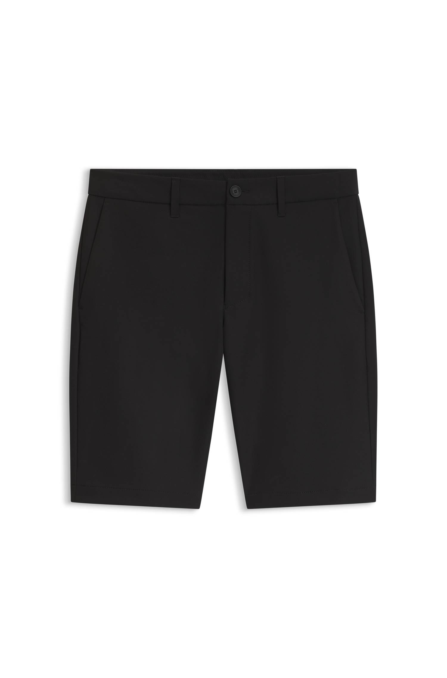 Boss Slim-fit shorts in water-repellent stretch fabric herr – bild 4