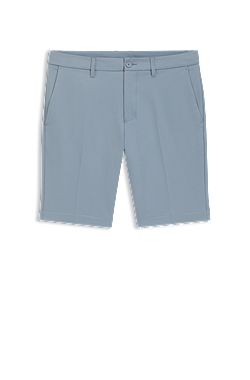 Slim-fit shorts in water-repellent stretch fabric
