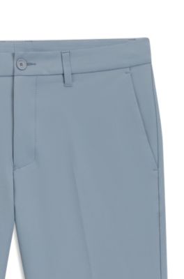 Slim-fit shorts in water-repellent stretch fabric, Grey