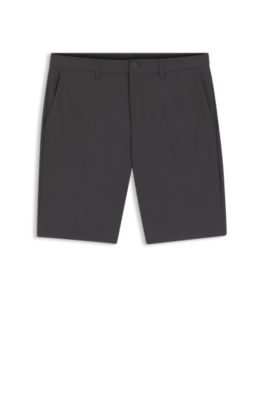 BOSS - スリムフィット ショートパンツ はっ水ストレッチファブリック 