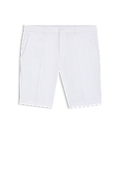 Slim-Fit Shorts aus wasserabweisendem Stretch-Gewebe