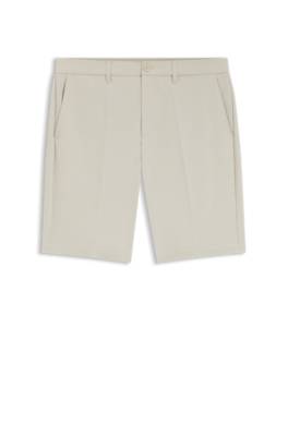 Slim-fit shorts in water-repellent stretch fabric 1
