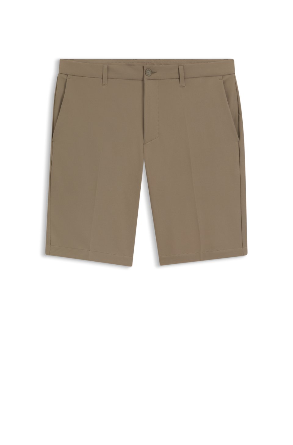 Slim-fit shorts in water-repellent stretch fabric
