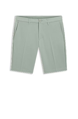 Slim-fit shorts in water-repellent stretch fabric