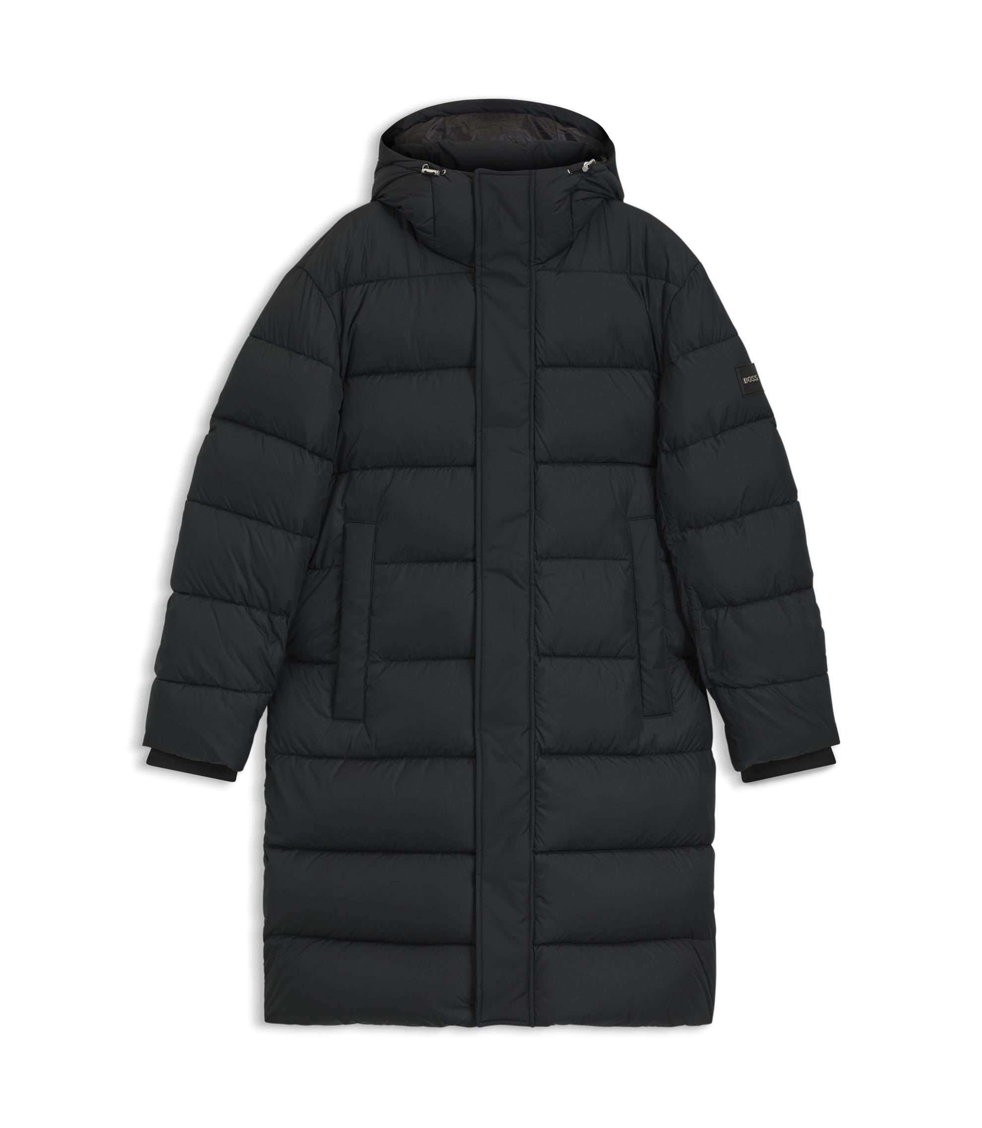HUGO BOSS フード付き ジャケット ブラック ヒューゴボス hbeu50540474_001_100?wid=1980&
