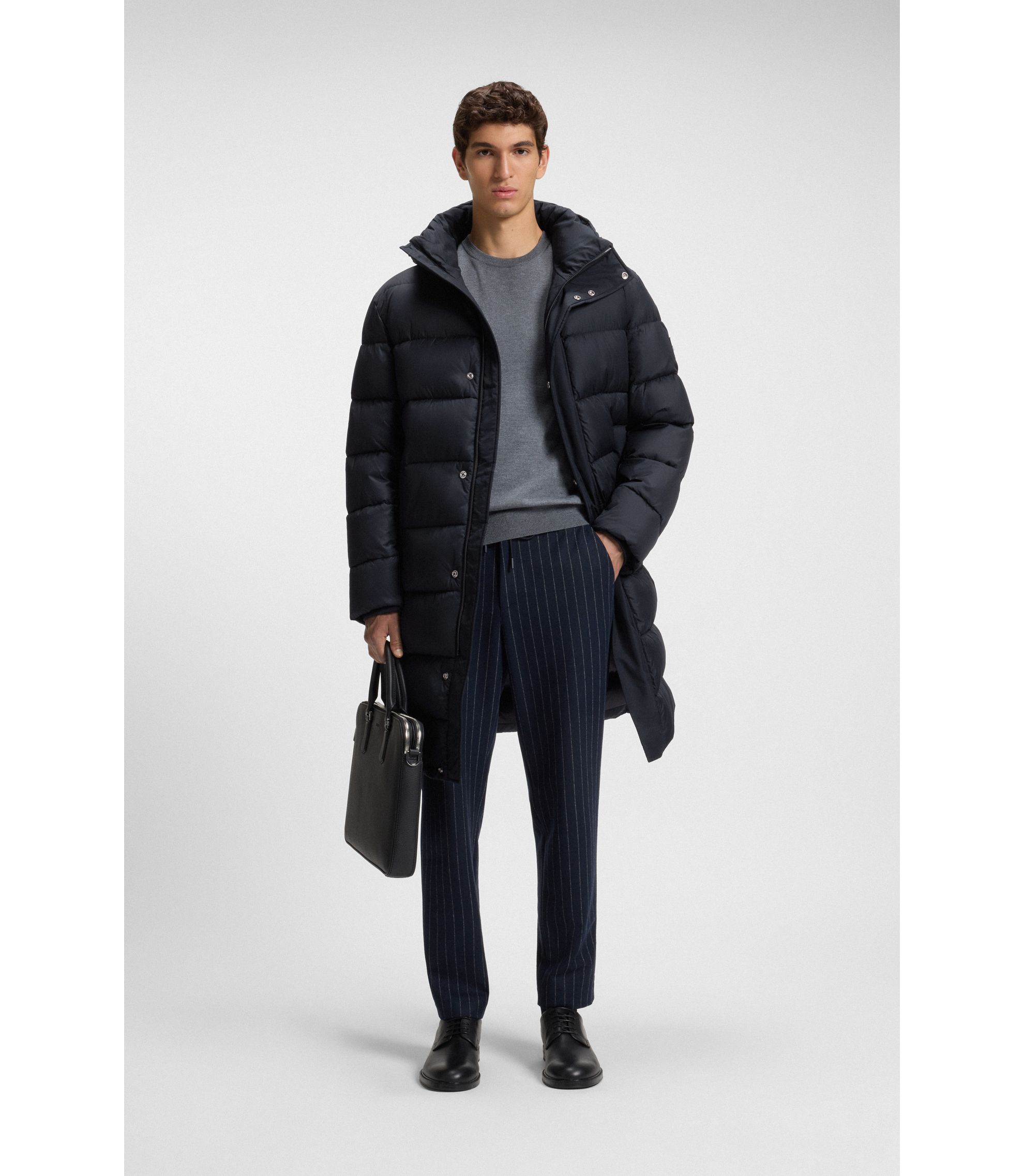 HUGO BOSS ヒューゴボス 中綿 ハンティング ジャケット フード付き 楽天市場】HUGO BOSS ヒューゴボス パファージャケット 50525243