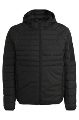 HUGO BOSS WATER-REPELLENT PADDED JACKET WITH SLEEVE POCKET
