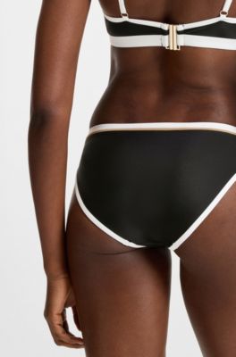 Bikini bottoms in signature colours, Black