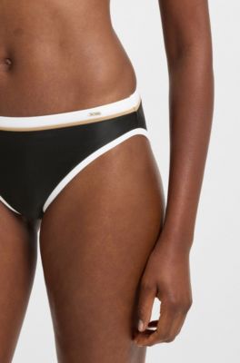 Bikini bottoms in signature colours, Black
