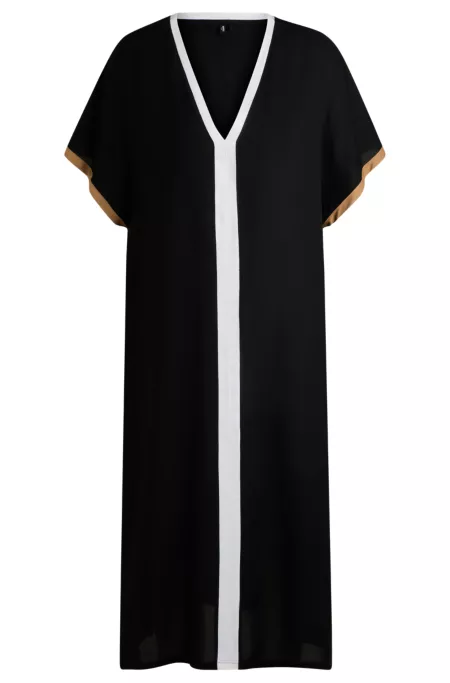 Relaxed-fit beach dress in signature colours