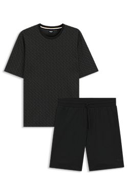 Two-piece pyjama set in cotton