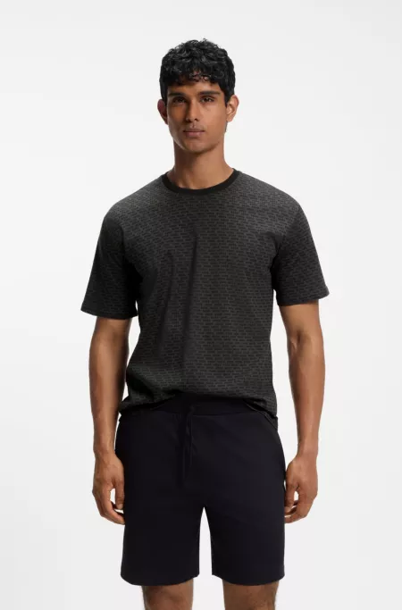 Two-piece pyjama set in cotton