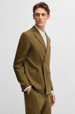 BOSS SELECTED BY SHOHEI OHTANI Veste Slim, Olive
