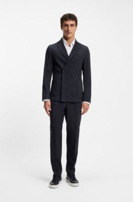 BOSS SELECTED BY SHOHEI OHTANI Slim-fit blazer, Dark Blue