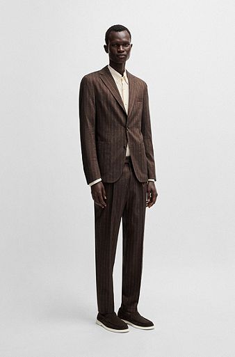 ブラウン スーツ for Men by HUGO BOSS | Slim, Tailored ブラウン スーツ for Men by HUGO BOSS | Slim, Tailored