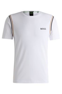 最新エルメス BOSS Tシャツ ワッフルストラクチャー アクティブ - ウェア