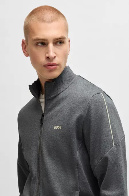 Logo-trimmed tracksuit in interlock cotton