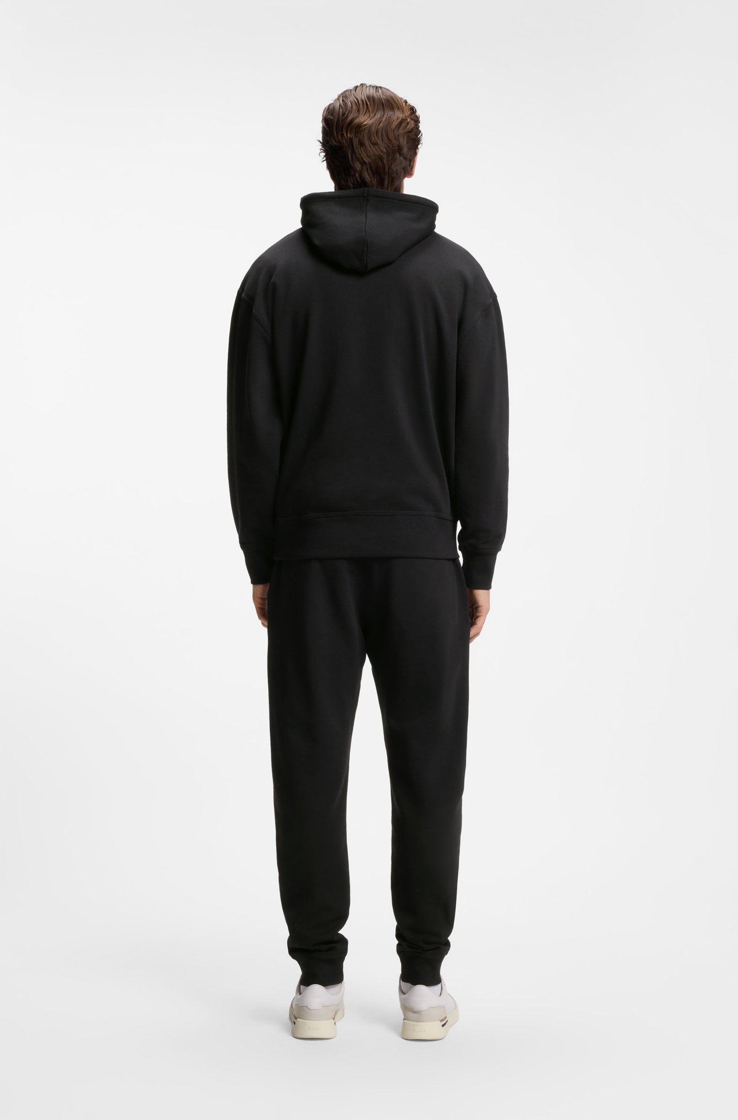 Boss Casual cotton tracksuit set with a minimalist logo hoodies herr – bild 2