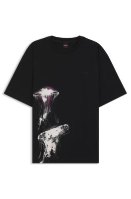 送料込★Hugo Boss★Bossfish 01 Tシャツ Boss | Bossfish Cotton T-shirt | Men | Black 001 | Flannels