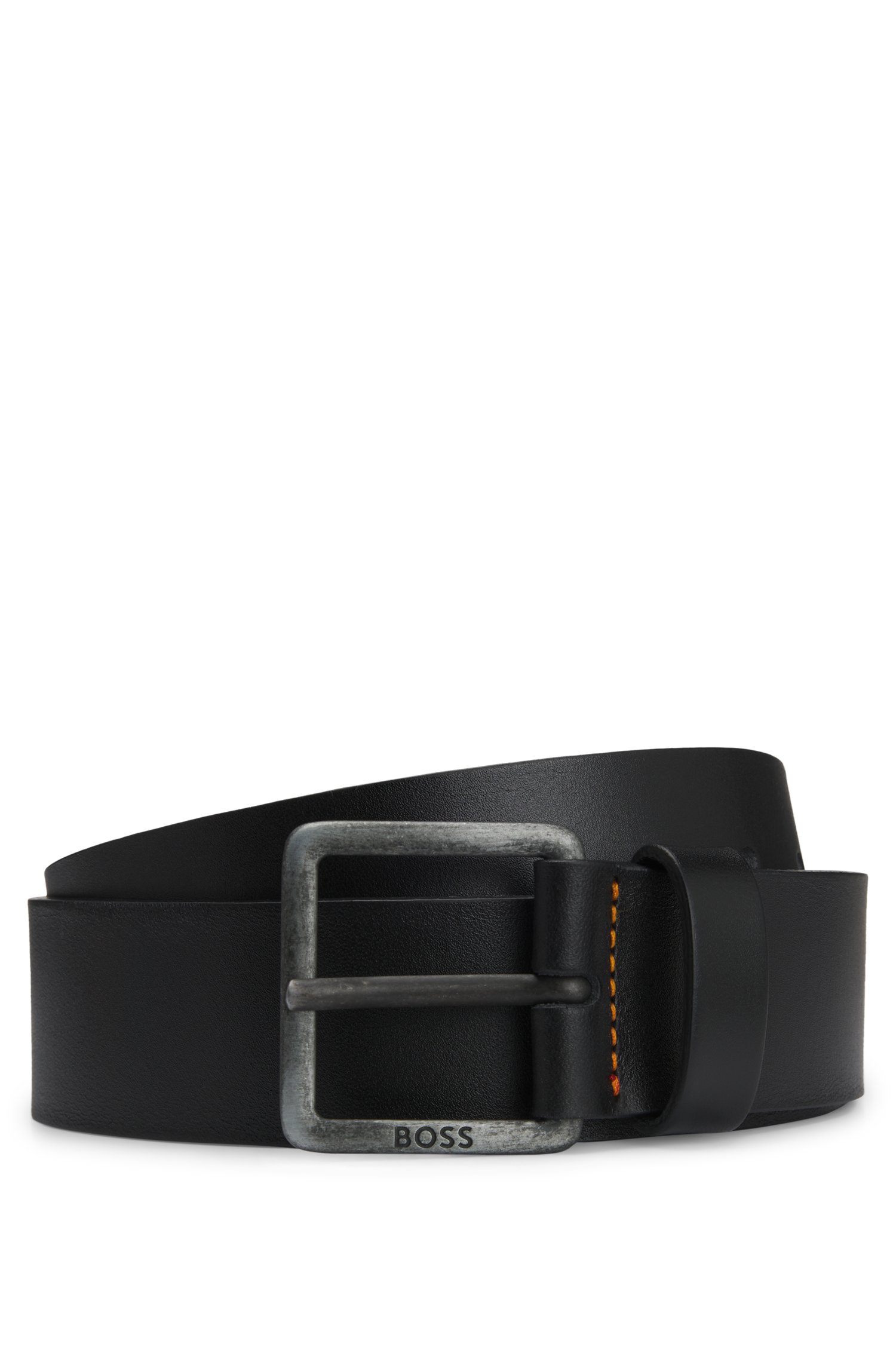 Boss Leather belt skärp & hängslen herr