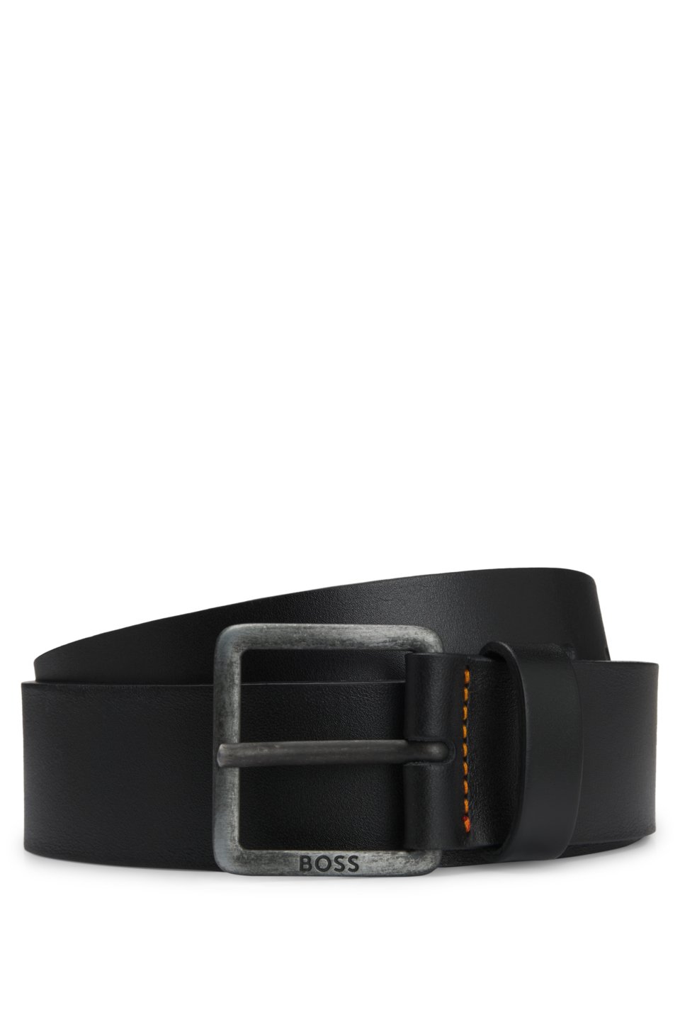 Leather belt