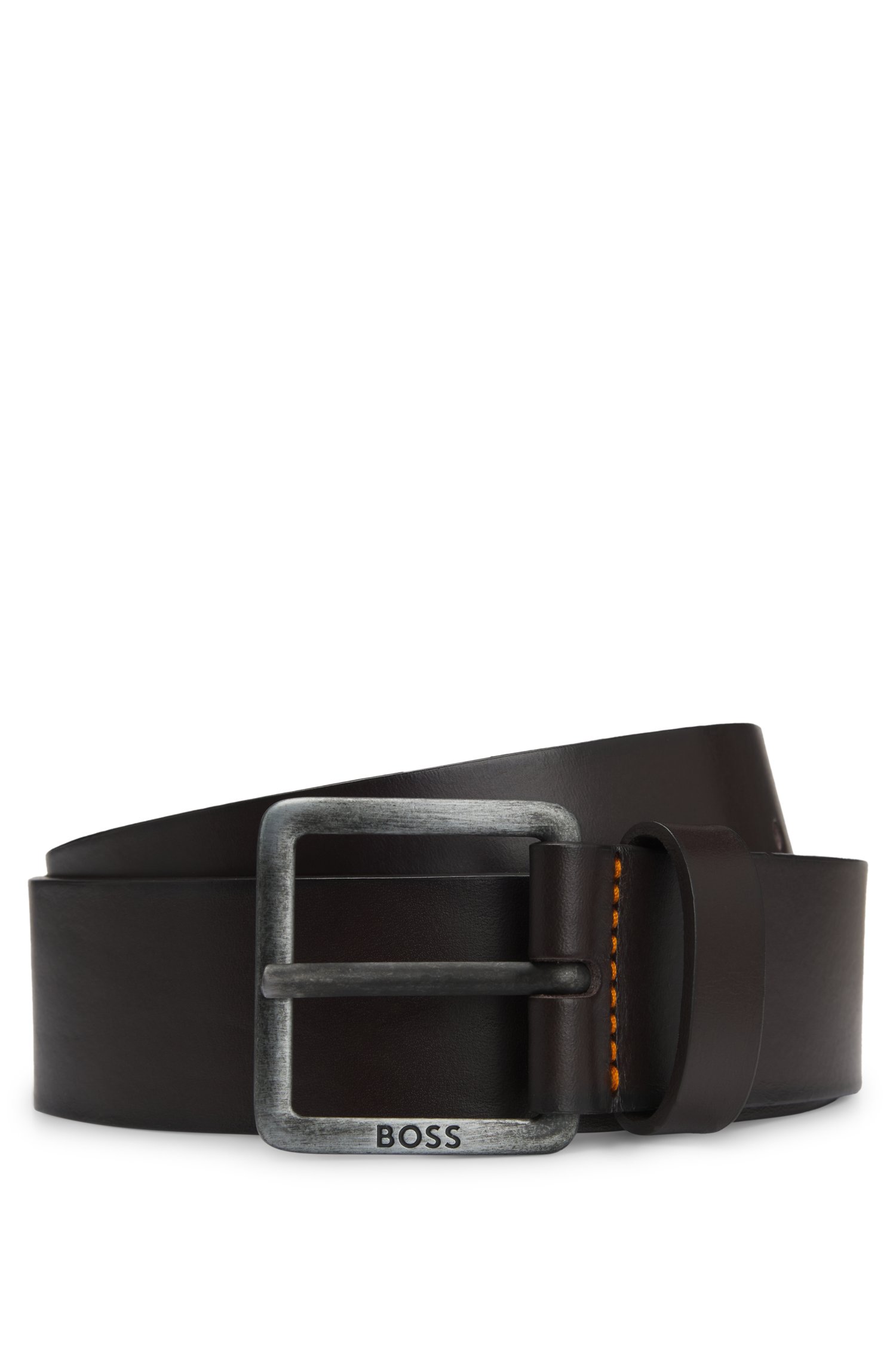 Boss Leather belt skärp & hängslen herr