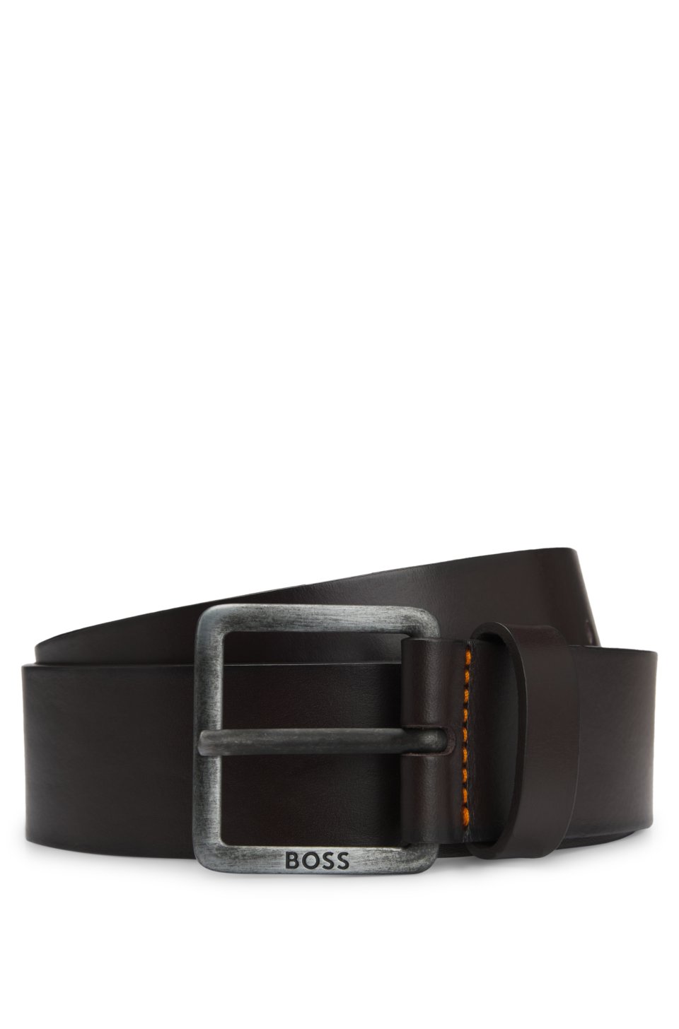 Leather belt