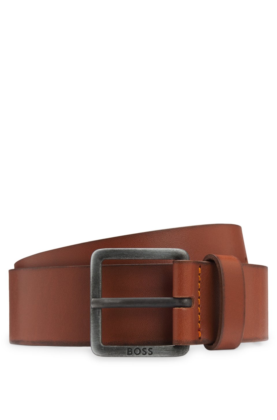 Leather belt