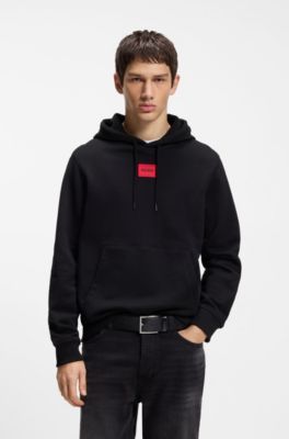 Smooth-leather belt with polished hardware, Black