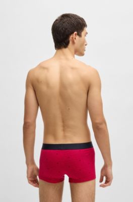 Agoky Herren Boxershorts Mit mit Penishülle Boxer Briefs Shorts Slip