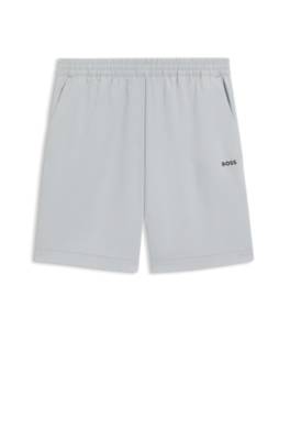 Moisture-wicking shorts with four-way stretch 1