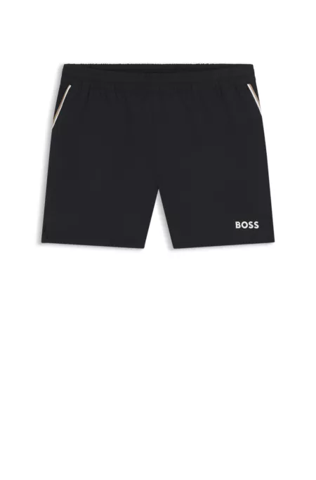 Active Tennis-Shorts aus schnell trocknendem Stretch-Gewebe
